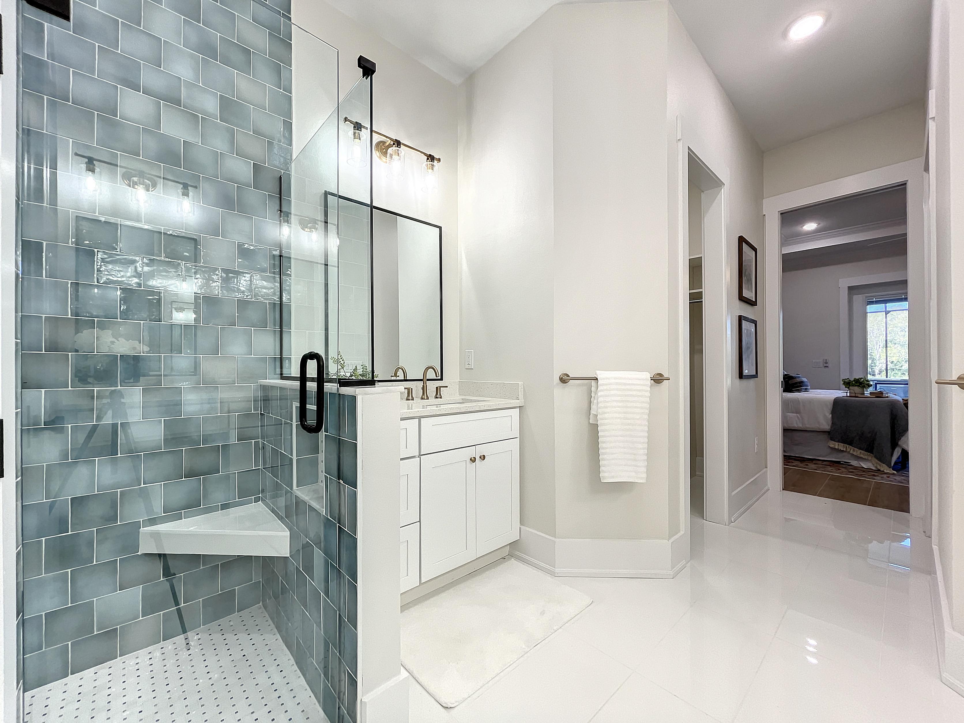 1 master shower