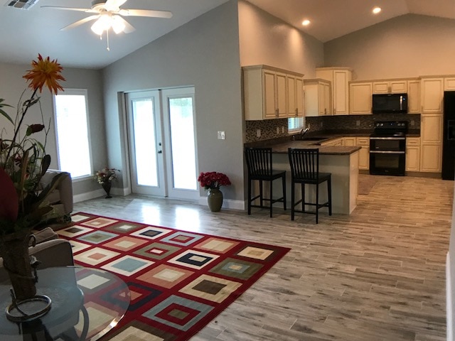 living kitchen