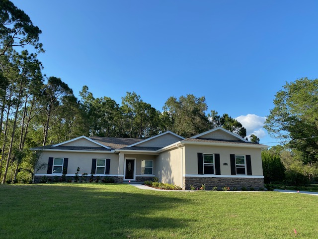 log cabin front